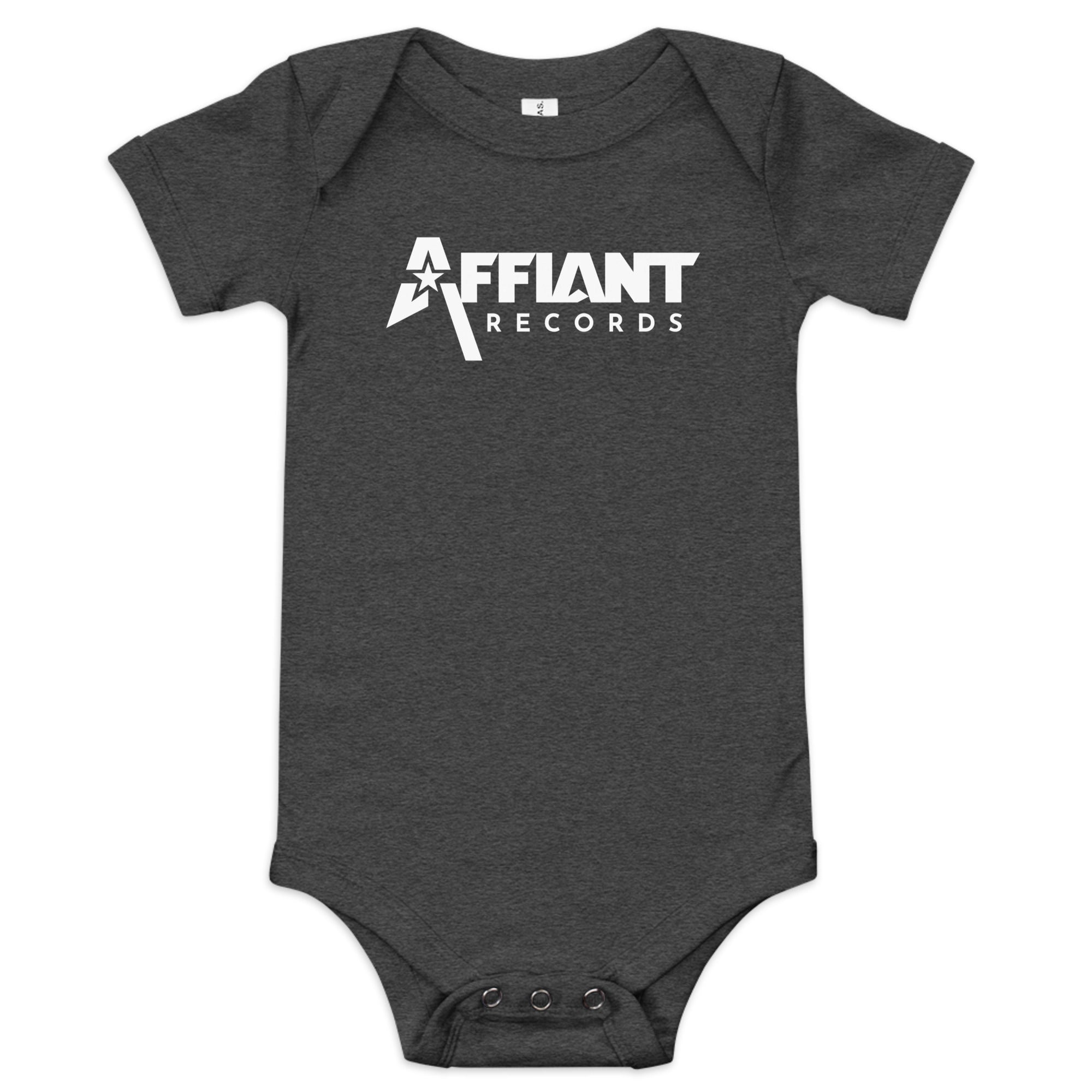 AFFIANT RECORDS - FULL LOGO BABY ONESIE