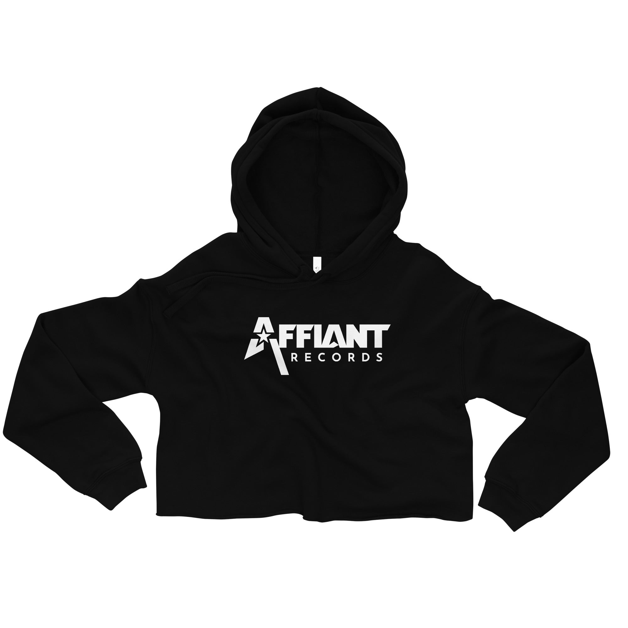 AFFIANT RECORDS - FULL LOGO CROP HOODIE