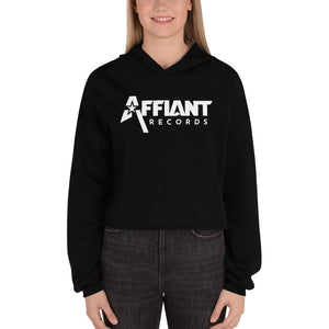 AFFIANT RECORDS - FULL LOGO CROP HOODIE