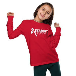 AFFIANT RECORDS - FULL LOGO YOUTH LONG SLEEVE TEE