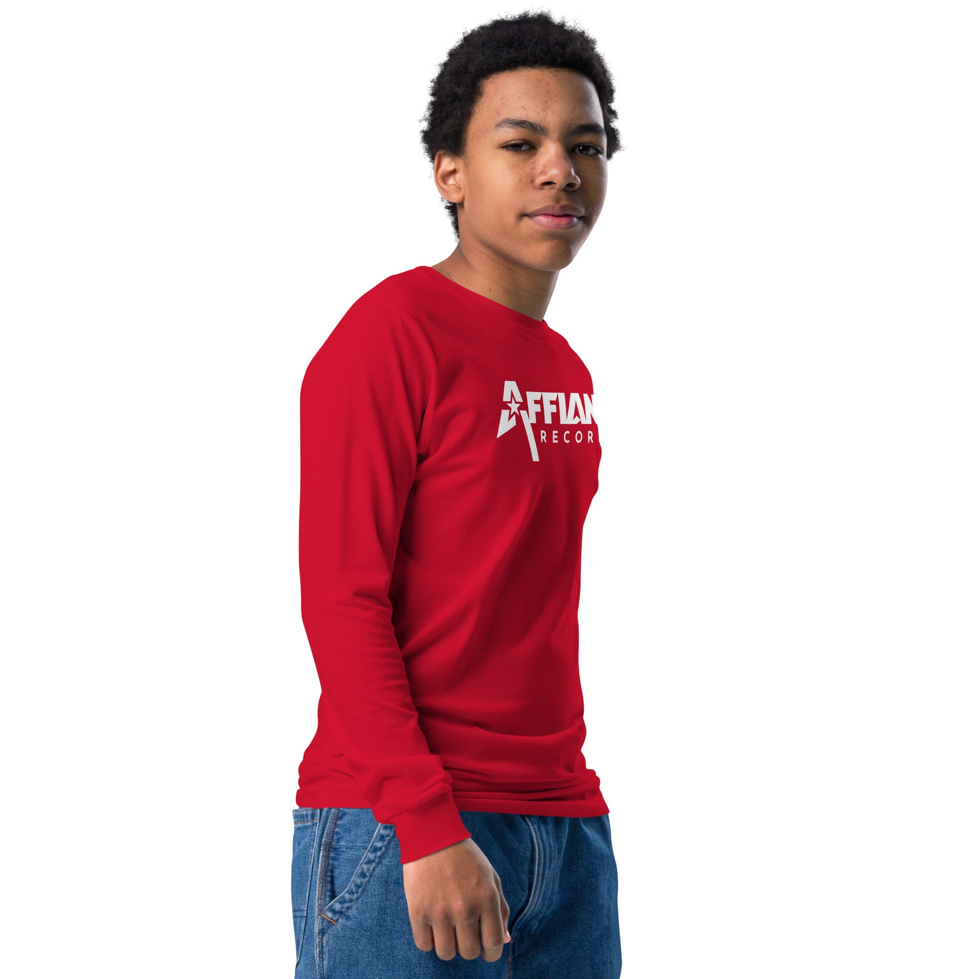 AFFIANT RECORDS - FULL LOGO YOUTH LONG SLEEVE TEE